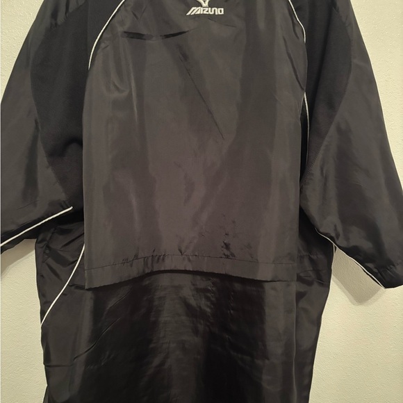 Mizuno Men's Baseball/Golf Black Vented Pullover 1/4 Zip Jacket XXL - Picture 2 of 5